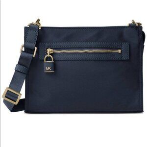 NWT Michael Kors Janie Crossbody Purse Bag Admiral (Navy) 10"x 7.5" New W Tags